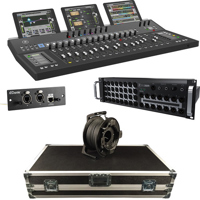 

Mackie AXIS Digital Mixing Touring Kit with DC-16 Control Surface, DL32R Live Sound Mixer, DL Dante Expansion Card, Hard Case and etherCON Reel