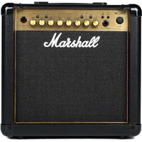 

Marshall MG15FX 4-Channel 15W Solid-State Combo Amplifier with 1x 8" Speaker, Presets and FX Controls