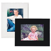 

Collectors Gallery Sturdy Easel Cardboard Frame for a 4x6" Photograph, Black (6 Pack)