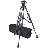 

Miller CX10 Fluid Head System, Includes Sprinter II 2-Stage Carbon Fiber Tripod and Mid-Level Spreader, 26 Lbs Head Capacity