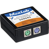 

Muxlab PS/2 Converter, PS/2-Receptacle, Keyboard/Mouse Side