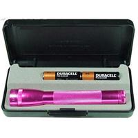 

MagLite Mini Maglite 2-Cell AA Incandescent Flashlight with Presentation Box, 14 Lumens, Hot Pink