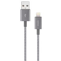 

Moshi Integra 0.8' USB-A Charge/Sync Cable with Lightning Connector, Titanium Gray