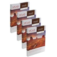 

Moab 4 Pack Entrada Rag Fine Art, 2-Side Natural Matte Inkjet Paper, 22.5 mil., 300gsm, 5x7", 25 Sheets