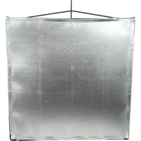 

Matthews 48x48" Road Flag Fabric, Silver Lame