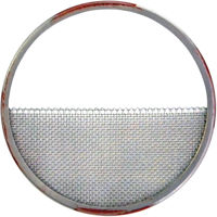 

Matthews 4-1/4" Half Double Stainless Steel Wire Diffusion Scrim