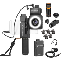 

Movo Photo SmartCine Wireless Complete Universal Smartphone Video Kit with Lavalier Microphone System