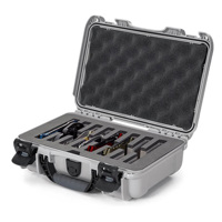 

Nanuk Outdoor Series 909 Lightweight NK-7 Resin Waterproof Protective Case with Foam Insert for 8 Knives, Silver