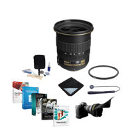 

Nikon 12-24mm F/4G ED-IF DX NIKKOR Lens Bundle with 77mm UV WA Filter & Pro Software