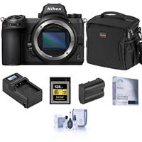 

Nikon Z 6II Mirrorless Digital Camera Body Bundle with 128GB CFexpress Type-B Memory Card, Bag, Extra Battery, Charger and Accessories