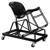 

National Public Seating DY-CL85 Dolly for 30x 850-CL Series Commercialine Stack Chairs, Black Frame