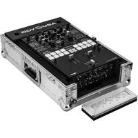 

Odyssey Innovative Designs Flight Zone Universal 10" Format Extra Deep DJ Mixer Case, Silver Diamond Plated