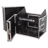 

Odyssey Innovative Designs Flight Ready 8U Top Slanted Space & 6U Bottom Vertical Space Combo Rack