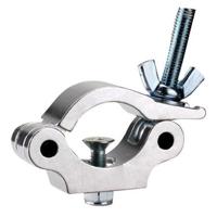 

Odyssey Innovative Designs Aluminum Pro Narrow Clamp with Round Neck Countersunk Bolt and Hexagonal Non-Slip Nut, 661 lbs Capacity, Aluminum Finish