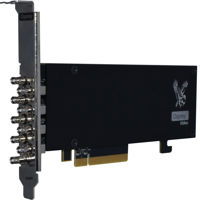 

Osprey Video Raptor Series 1285 PCIe Capture Card with 2x 12G-SDI + 6x 3G-SDI I/O and Genlock