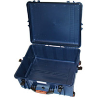 

Porta Brace BracePB-2650E Safeguard Field Production Vault Case with Retractable Handle and Wheels, Blue