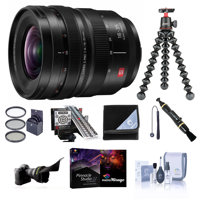 

Panasonic 16-35m f/4.0 LUMIX S Pro L-Mount Lens - Bundle With 77mm Filter Kit, LENSALIGN MkII Focus Calibration System, Joby GorillaPod 3K Kit, Flex Lens Shade, Lenpen Lens Cleaner, Software Pack, More