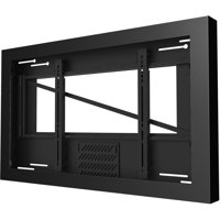 

Peerless Landscape Wall Kiosk Enclosure for 46" Displays up to 3.5" Deep, Gloss Black