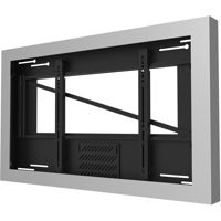 

Peerless Landscape Wall Kiosk Enclosure for 49" Displays up to 3.5" Deep, Silver