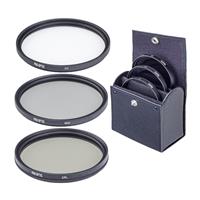 

ProOptic 58mm Digital Essentials Filter Kit, with Ultra Violet (UV), Circular Polarizer and Neutral Density 2 (ND2) Filters, with Pouch