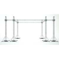 

ProX XTP-GS302023-SPW Flat Stage Roofing System with 7' Speaker Wings and 6 Chain Hoists, 30x20x23'