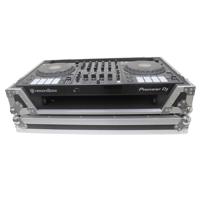 

ProX XS-DDJ1000W Flight Case with Wheels for Pioneer DDJ1000 DJ Controller, Black on Silver