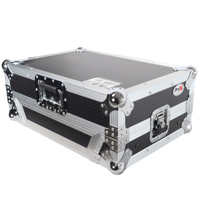 

ProX XS-DNMC6000LT Flight Case with Laptop Shelf for Denon DNMC6000 and MC6000MK2 Digital Controller, Silver on Black