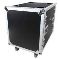 

ProX T-12RSS24 12U ATA Deluxe Flight Road Case with 4" Casters for Amplifier Rack Mount Module, 24" Rail Depth