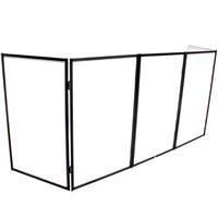 

ProX XF-5X3048 5-Panel Pro DJ Facade with 180 Degree Quick Release Stainless Steel Hinges, Black Frame