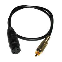 

PSC 3' 3-Pin XLR Female to RCA Male Cable