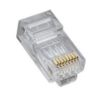 

Platinum Tools Cat5e RJ45 (8P8C) Round-Stranded High Performance Connectors, 100-Pack (Jar)