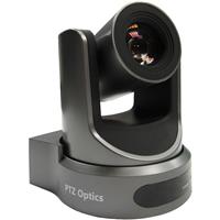 

PTZOptics 2MP Full HD Indoor PTZ Camera, 20x Optical Zoom, 1920x1080 at 60fps, USB 3.0, HDMI, IP Streaming, CVBS, 60.7 degree FOV, Gray