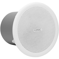 

QSC AcousticCoverage Series AC-C2T 2.75" Full-Range Ceiling Speaker, 70V/100V Transformers with 8 Ohms Bypass, 170 Degree Conical, White, Pair