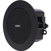 

QSC AcousticDesign Series AD-C.SAT 2.75" Small Format Ceiling Satellite Loudspeaker, 25W RMS, 170 Degree Conical Coverage, Black, Pair