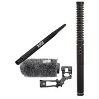 

Rode Microphones NTG-2 Dual Powered Directional Condenser Microphone with Deluxe Boom Kit