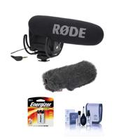 

Rode Microphones VideoMic Pro On-Camera Shotgun Microphone with Rycote Lyre Suspension Mount & Mini Windjammer