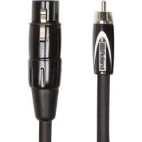 

Roland Black Series 10' Interconnect Cable, XLR Female to RCA Connector