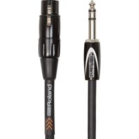 

Roland Black Series 10' Balanced Interconnect Cable, 1/4" TRS Male to XLR Female Connector