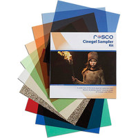 

Rosco Cinegel Sampler Filter Kit, 12" x 12" Sheets