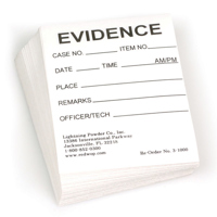 

Safariland 2x2" Evidence ID Labels, Pack of 100