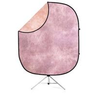 

Savage 5x6' Collapsible Disc Reversible Muslin Style Background with 8' Aluminum Stand, Royal Tone