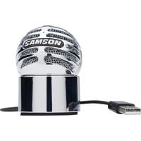 

Samson Meteorite Compact USB Condenser Microphone with Magnetic Base, Chrome-Plated, 44.1/48 kHz Sample Rate