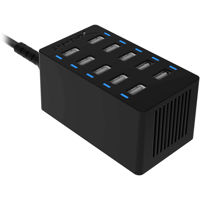 

Sabrent 60W 10-Port Desktop USB Rapid Charger