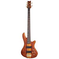 

Schecter Stiletto Studio-5 5-String Electric Bass Guitar, Rosewood Fretboard, Honey Satin