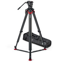 

Sachtler aktiv10 Sideload Fluid Head System with Flowtech100 Tripod & Ground Spreader