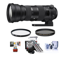 

Sigma 150-600mm F5-6.3 DG OS HSM Sport Lens for Canon EF - Bundle With LensAlign Mk II Focus Calibration System, UV Filter, Cleaning Kit, Lens Cap Leash, CPL Filter, Mac Software Package