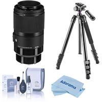 

Sigma 70mm f/2.8 DG ART Macro Lens for F/Sony E - Bundle With Vanguard Alta Pro 263AB 100 Aluminum-Alloy Tripod Kit with SBH-100 Ball Head