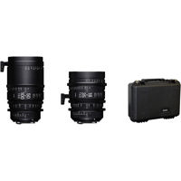 

Sigma 18-35mm T2 & 50-100mm Cine High-Speed Zoom Lenses for Sony E with Case