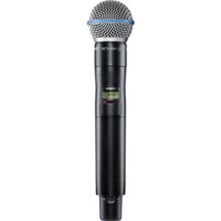 

Shure ADX2FD ShowLink-Enabled Frequency Diversity Wireless Handheld Transmitter with Beta 58A Supercardioid Microphone Capsule, G57: 470-616 MHz