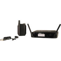 

Shure GLXD14 Wireless Receiver System with GLXD1 Bodypack Transmitter and WL185 Lavalier Microphone